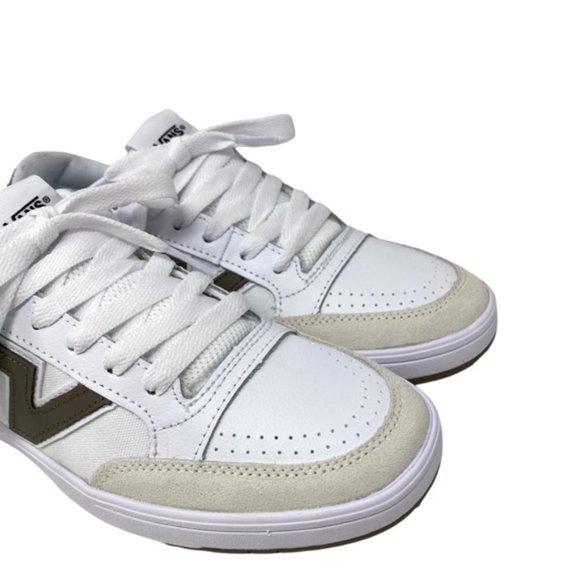 VANS Women Lowland ComfyCush Shoes Low Sneakers Suede Leather Beige VN0A7TNL1NU - Picture 4 of 9